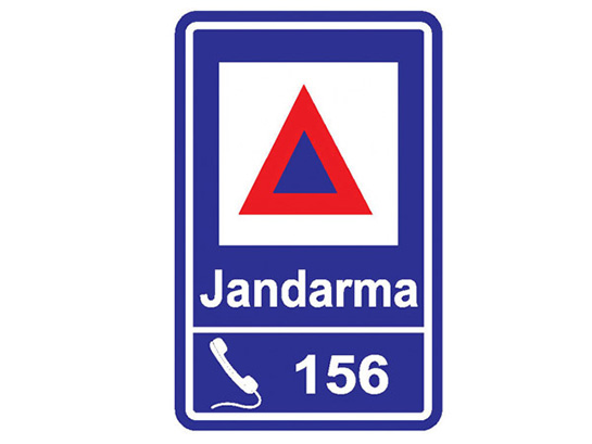 Jandarma areti Levhas
