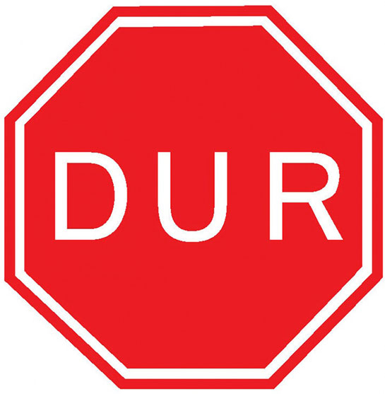 Dur İşareti Levhası Trafik Bilgisi