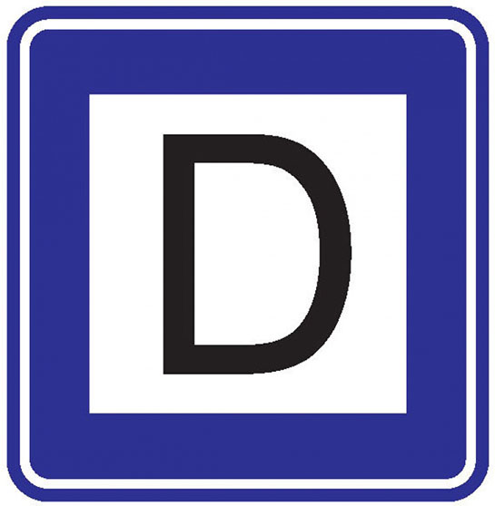 Durak İşareti Levhası Trafik Bilgisi