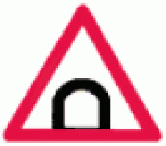 Tünel Yaklaşımı Levhası İşareti