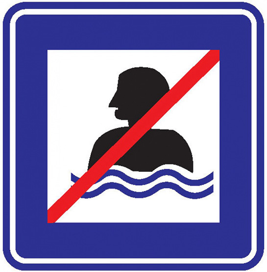 Yüzülmez İşareti Levhası Trafik Bilgisi